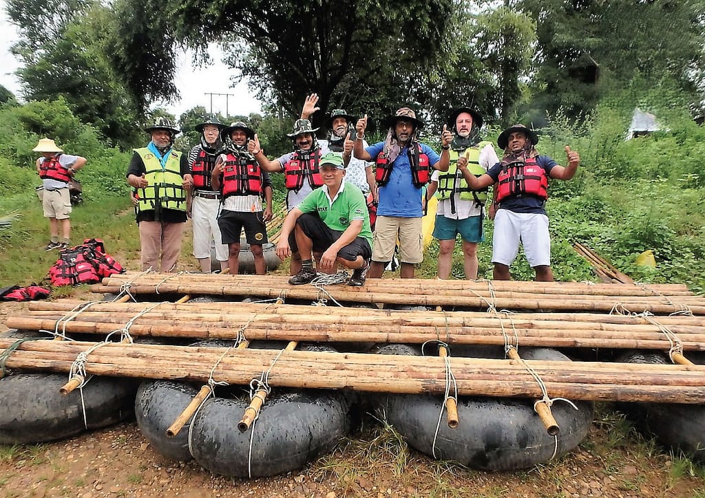 bamboo raft company outing