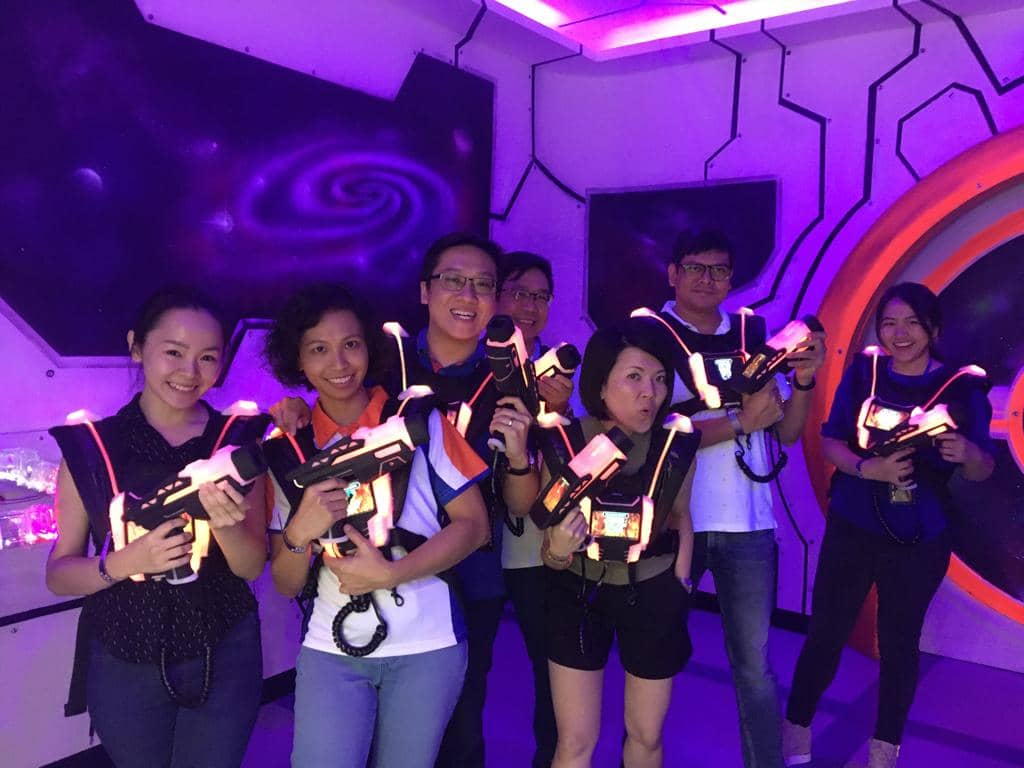 Laser game in Bangkok