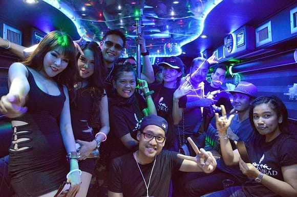 Party bus for the cooperate